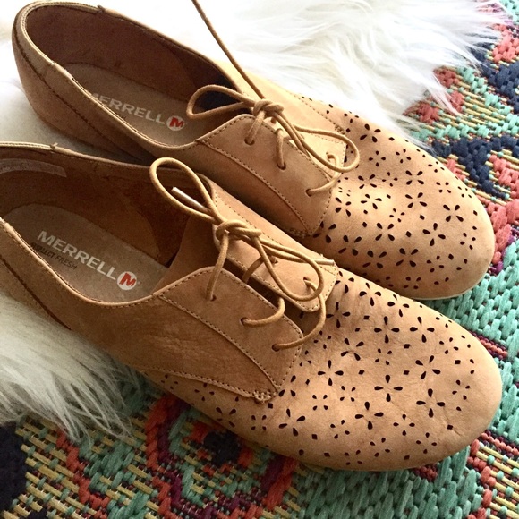 Merrell Shoes - Merrell | Brown Sugar Laser Cut Flower Shoes